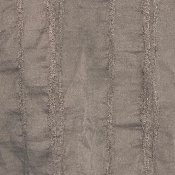 JOHN VARVATOS Size 32 Black Stripe Ramie Blend Flat Front Dress Pants - Picture 2 of 8